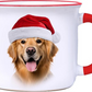 Golden Retriever - Christmas Camper Mug - 14-oz. - Mellow Monkey