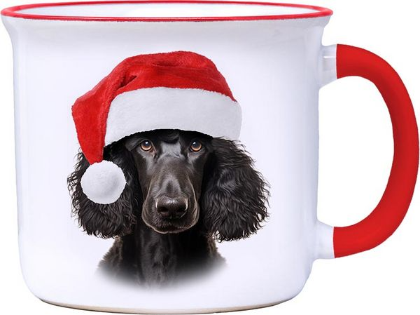 Poodle - Christmas Camper Mug - 14-oz. - Mellow Monkey