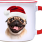 Pug - Christmas Camper Mug - 14-oz. - Mellow Monkey