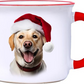 Yellow Lab - Christmas Camper Mug - 14-oz. - Mellow Monkey