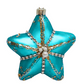 Jeweled Teal Starfish - December Diamonds Holiday Ornament - Mellow Monkey