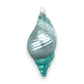 Blue Plump Spiral Shell Ornament - December Diamonds - Mellow Monkey