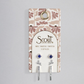 Stud Trio Ear Jacket Set - Leaf/Lapis/Silver - Mellow Monkey