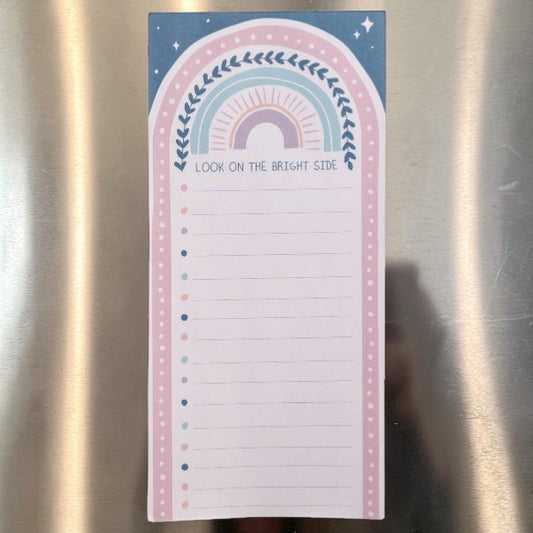 Rainbow - Long Magnetic Notepad