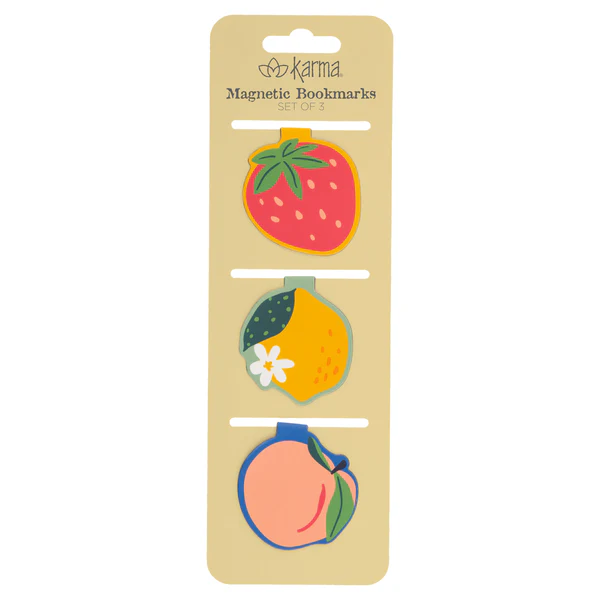 Magnetic Bookmark - Set of 3 - Mellow Monkey