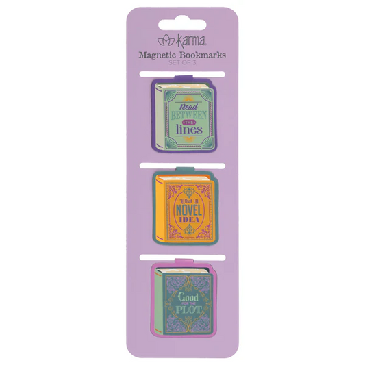 Magnetic Bookmark - Set of 3 - Mellow Monkey