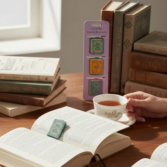 Magnetic Bookmark - Set of 3 - Mellow Monkey