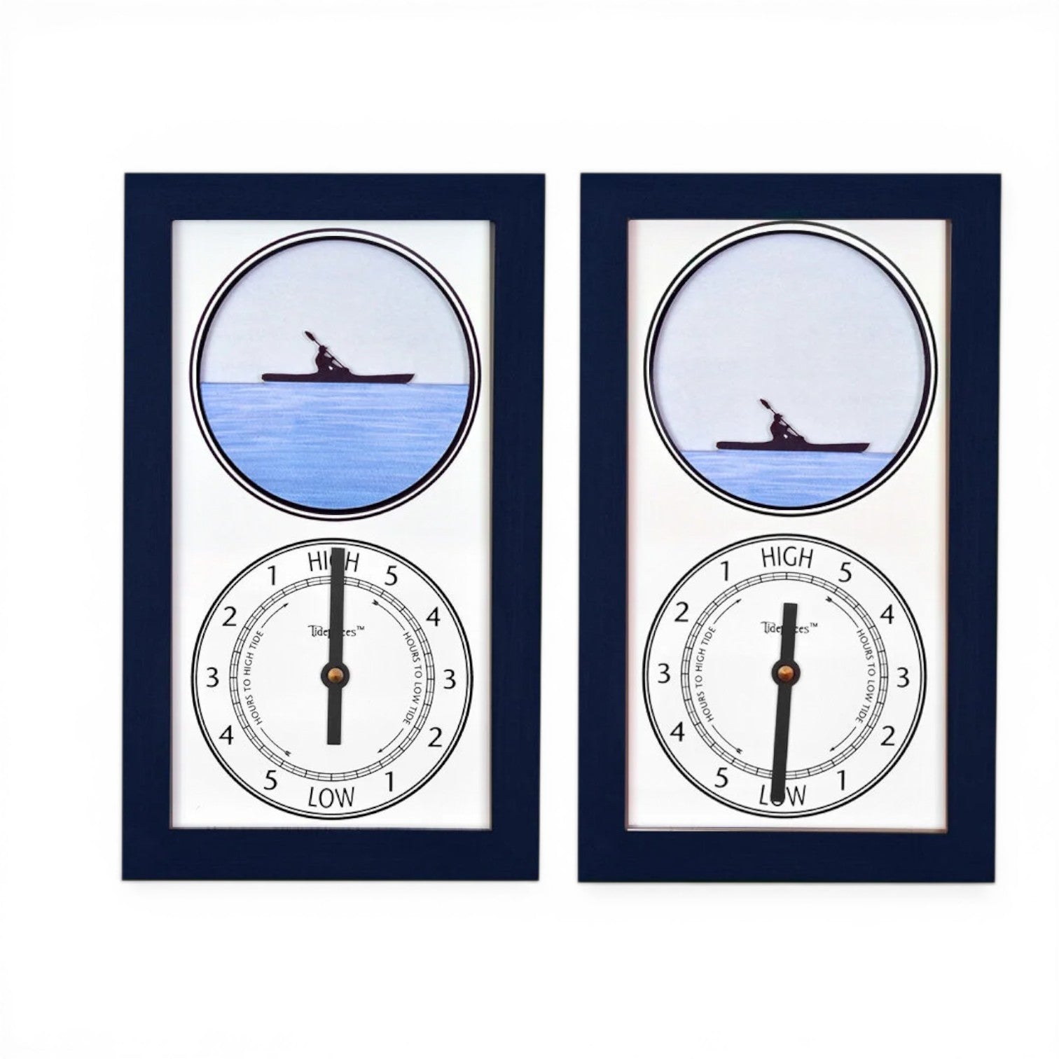Tidepieces - Kayaker Tide Clock - Navy - Mellow Monkey