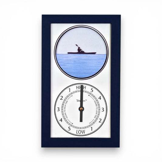 Tidepieces - Kayaker Tide Clock - Navy