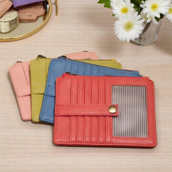 Penny Mini Travel Vegan Leather Wallet - Mellow Monkey