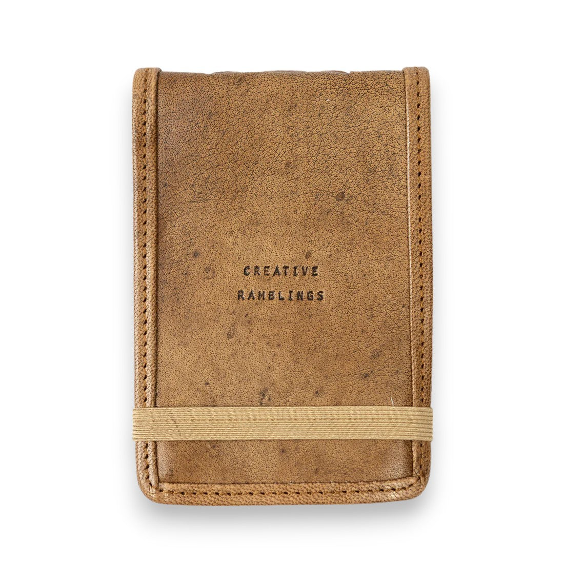 Creative Ramblings - Mini Leather Journal - Mellow Monkey
