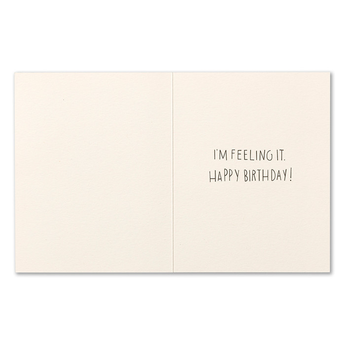 New Year, New Vibe - Happy Birthday - Greeting Card - Mellow Monkey