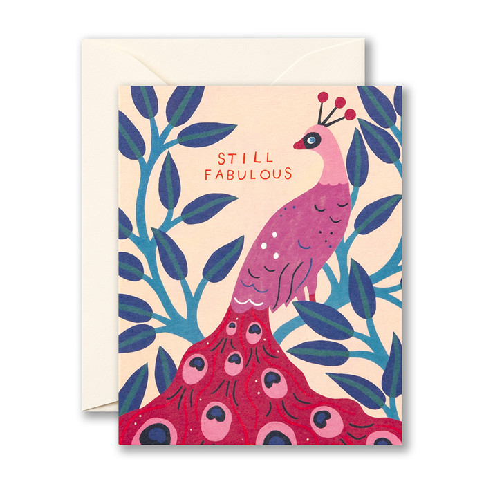 Love Muchly Greeting Card - Birthday - "Still Fabulous" - Mellow Monkey
