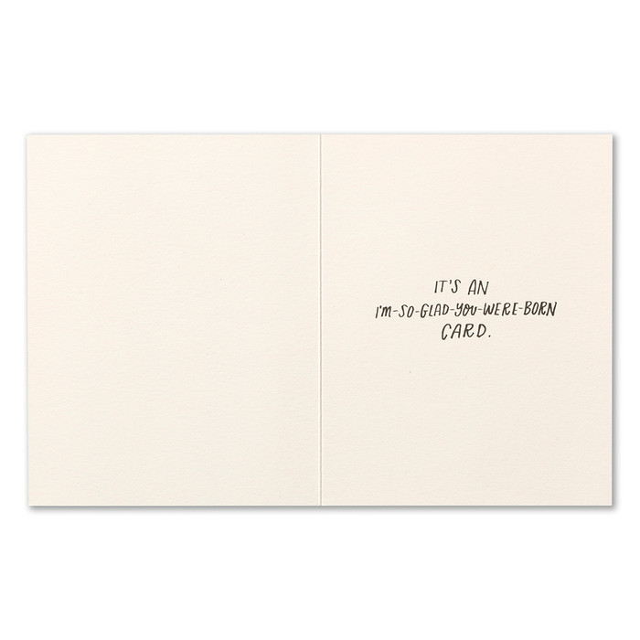 This Isn't A Birthday Card - Birthday - Greeting Card - Mellow Monkey