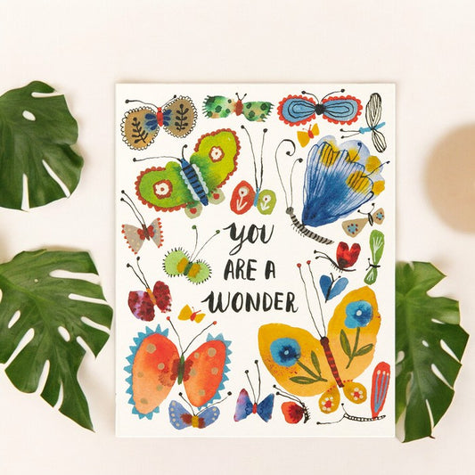 Love Muchly Greeting Card - Graduation -  "You're a Wonder"