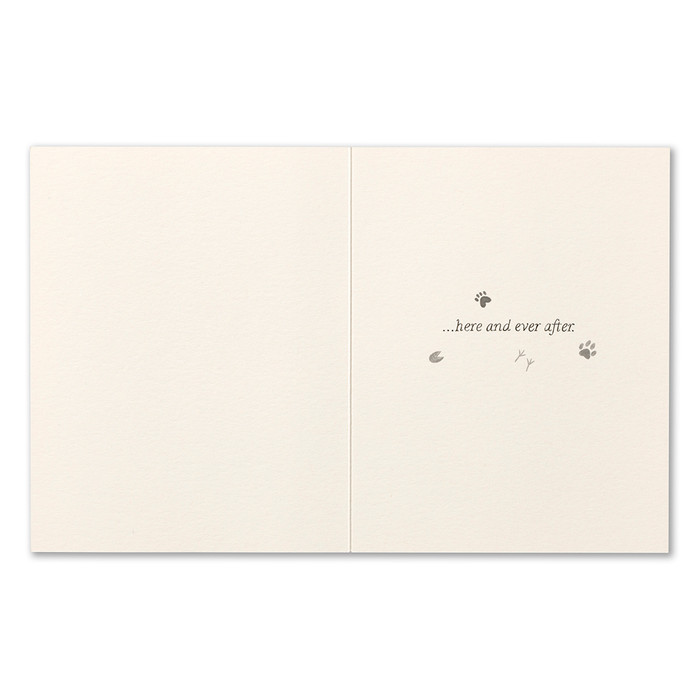 A Friend For Always - Pet Sympathy - Greeting Card - Mellow Monkey