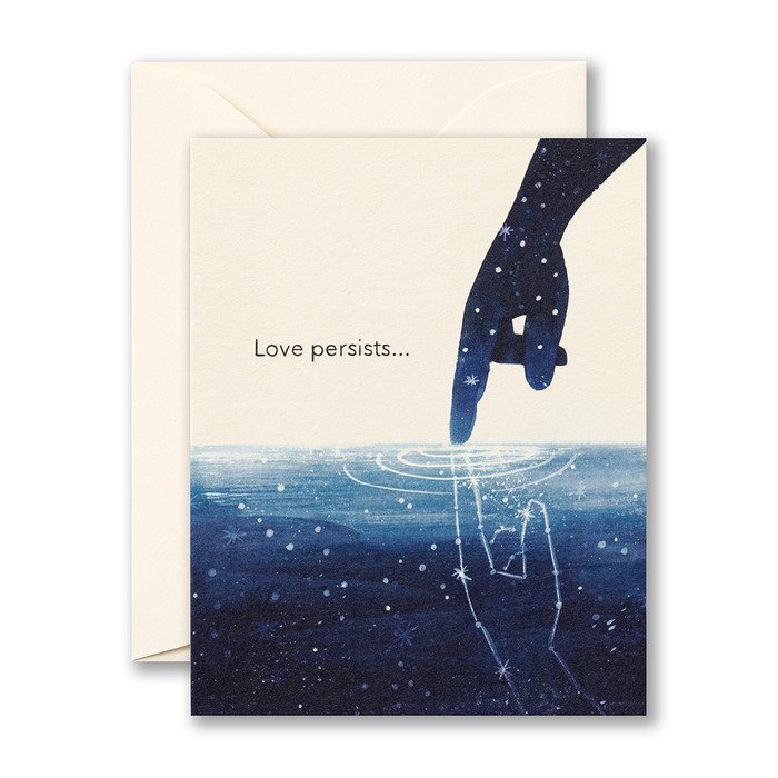 Love Persists - Sympathy - Greeting Card - Mellow Monkey