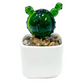 Barrel Cactus - Milano Art Glass Plant - 3-1/4-in - Mellow Monkey