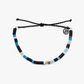 Pura Vida Men's Mixed Seed Bead Cord Bracelet - Black - Mellow Monkey