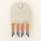 Chromacolor Miyuki Rainbow Fringe Earring - Multi/Gold - Mellow Monkey
