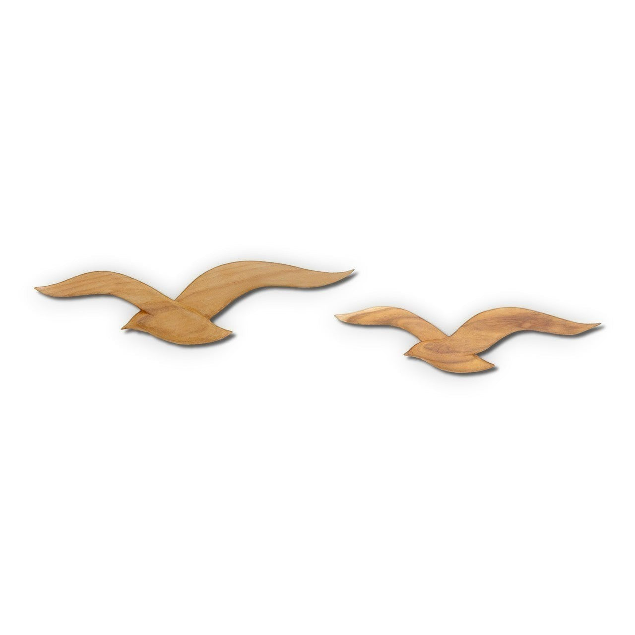 Teakwood Seabirds Wall Art - Mellow Monkey