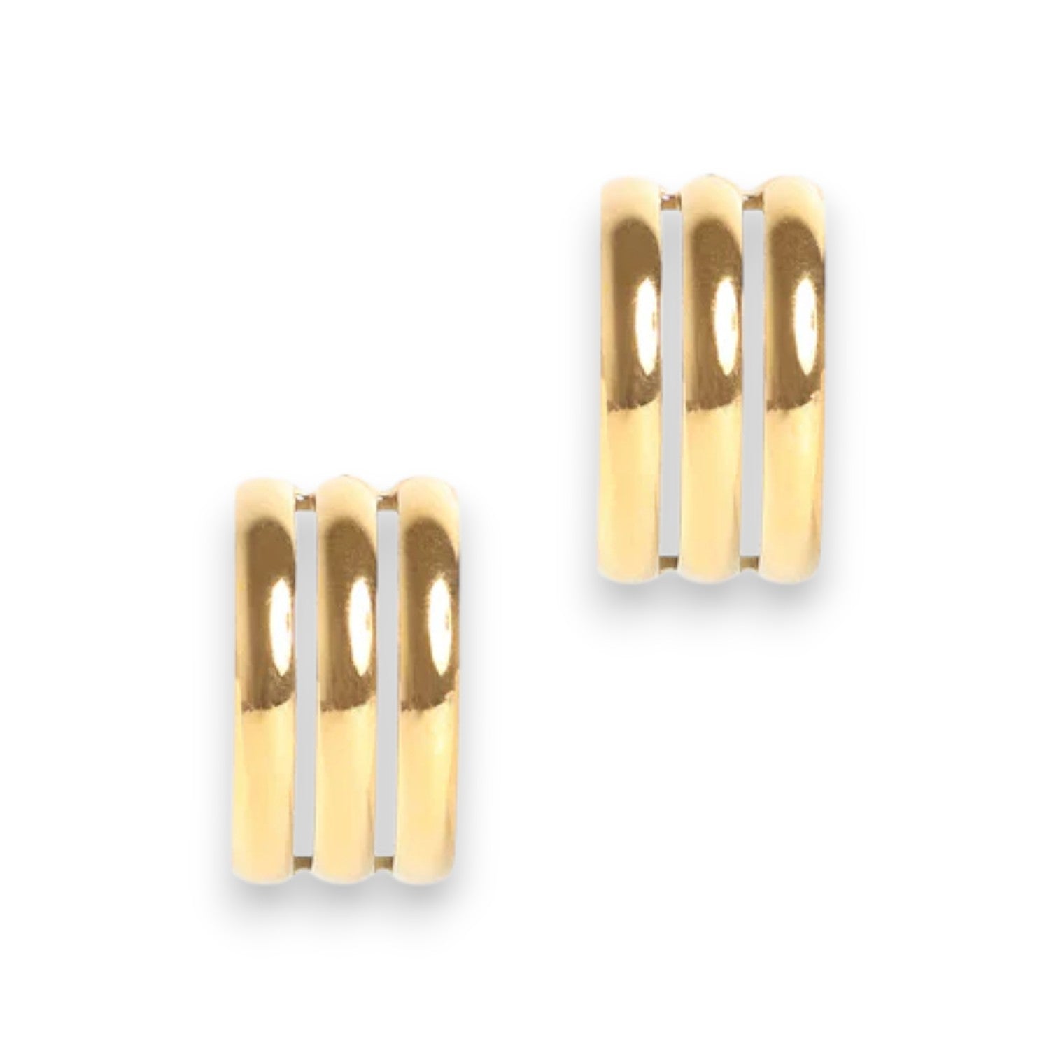 Petra Hoops - 14K Gold Plated - Marrin Costello - Mellow Monkey