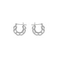 Mary Hoop Earrings - Sterling Silver - Mellow Monkey