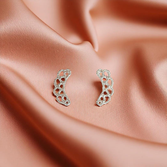 Melanie Earrings - Sterling Silver - Mellow Monkey