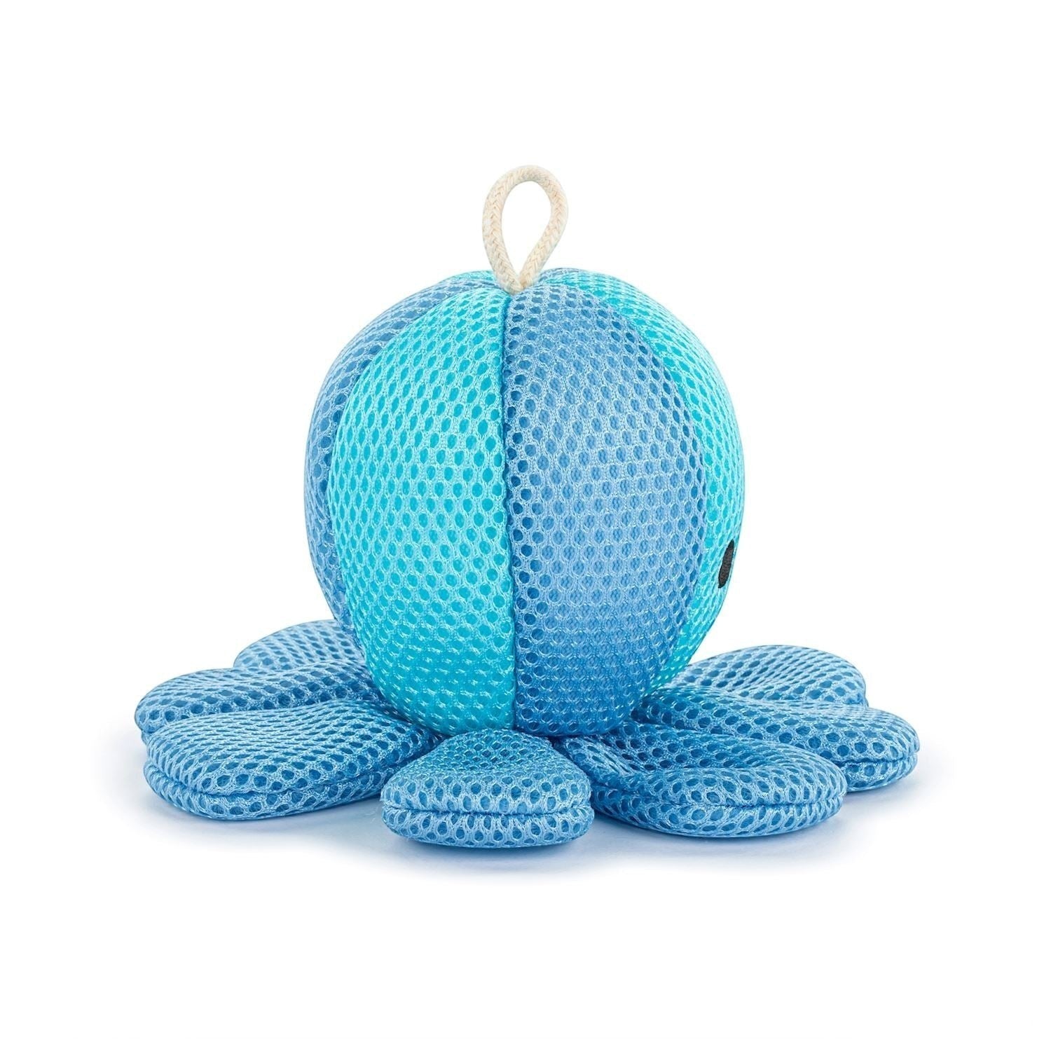 Blue Octopus Bathtime Plush - 6-in - Mellow Monkey