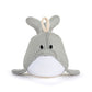 Gray Dolphin Bathtime Plush - 6-in - Mellow Monkey