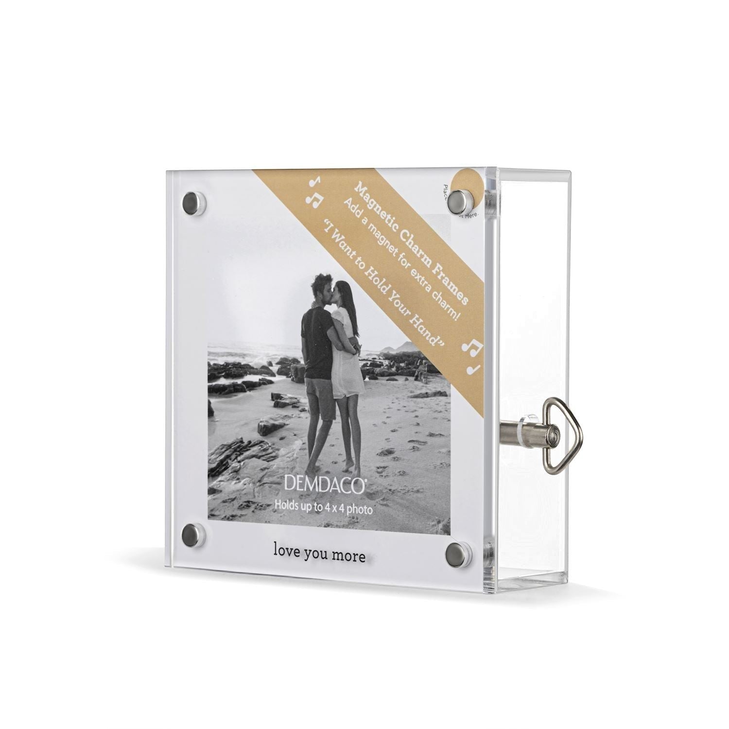 Love You More Acrylic Musical Frame - 4-min - Mellow Monkey