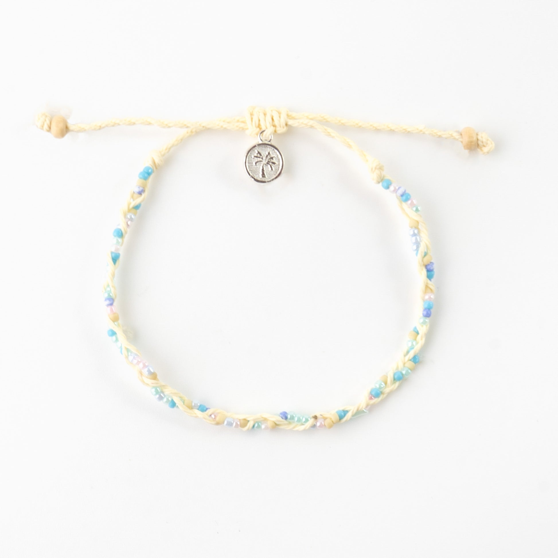 Railay Beach Beaded Bracelet - Off White - Mellow Monkey