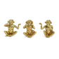 Golden Monkey - Hear No Evil, See No Evil, Speak No Evil - 5-3/4-in - Mellow Monkey