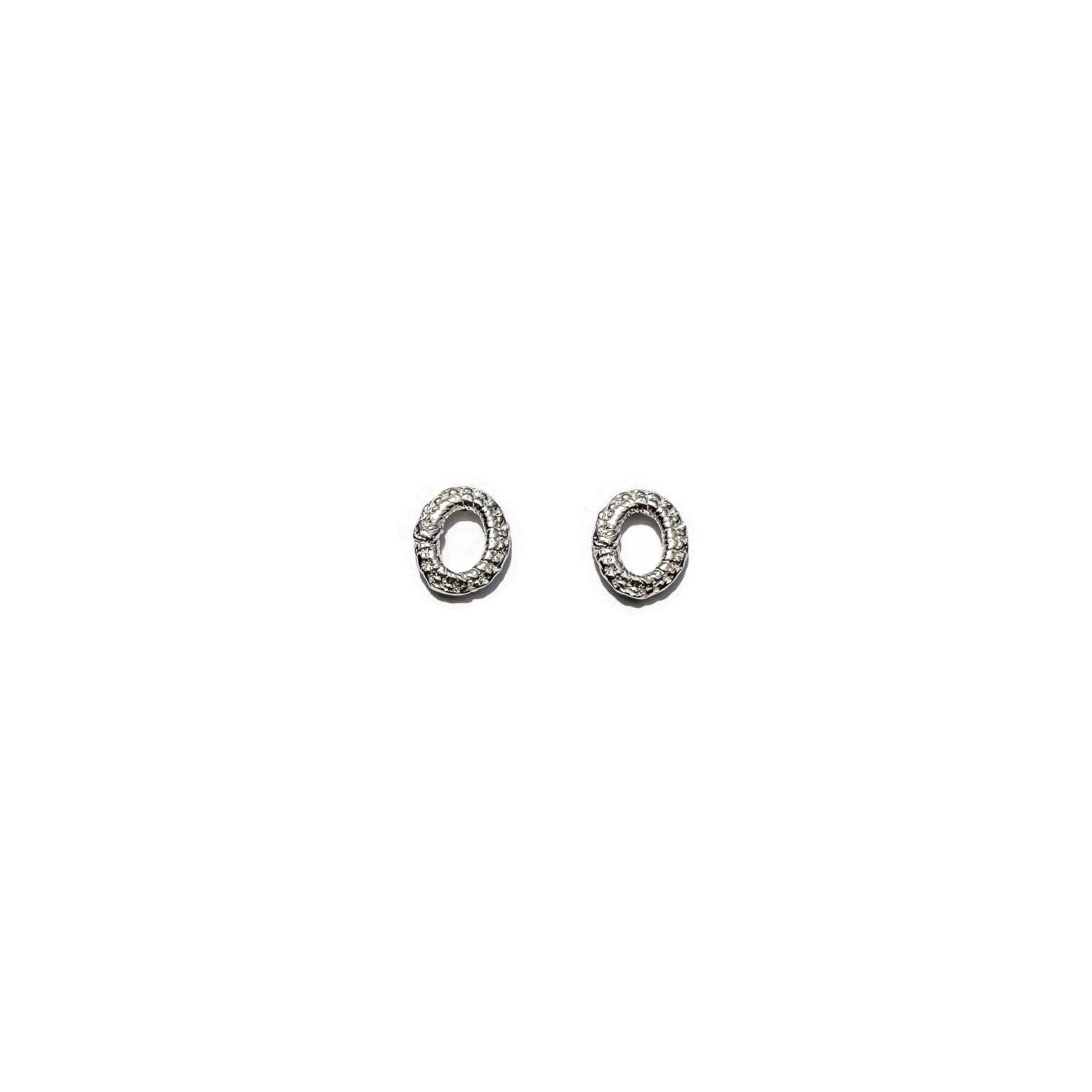 Nancianna Stud Earrings - Sterling Silver - Mellow Monkey