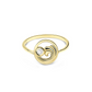 14kt Gold Lab Diamond Wave Ring - Deep Blue by Ocean Jewelry - Mellow Monkey
