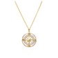 14kt Gold Vermeil Compass Necklace - Mellow Monkey