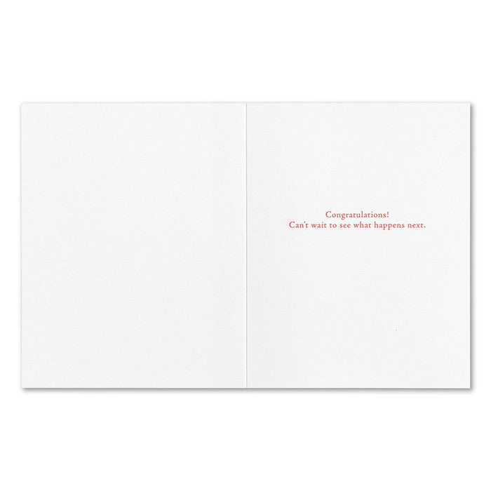 Every Goal Is Possible From Here - Congratulations - Greeting Card - Mellow Monkey