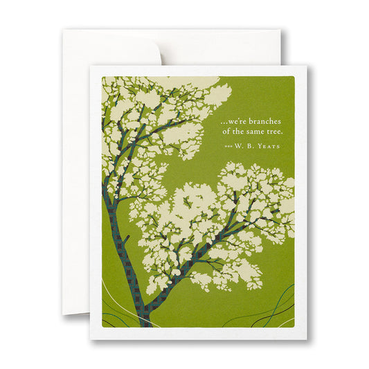 We're Branches Of The Same Tree - Love - Greeting Card - Mellow Monkey