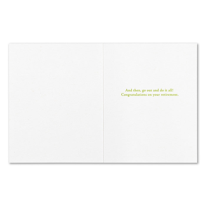 Imagine The Possibilities - Retirement - Greeting Card - Mellow Monkey