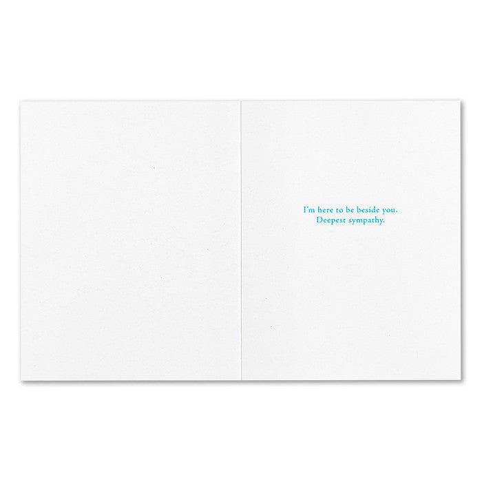 Grief Is A Long Valley, A Winding Valley - Sympathy - Greeting Card - Mellow Monkey