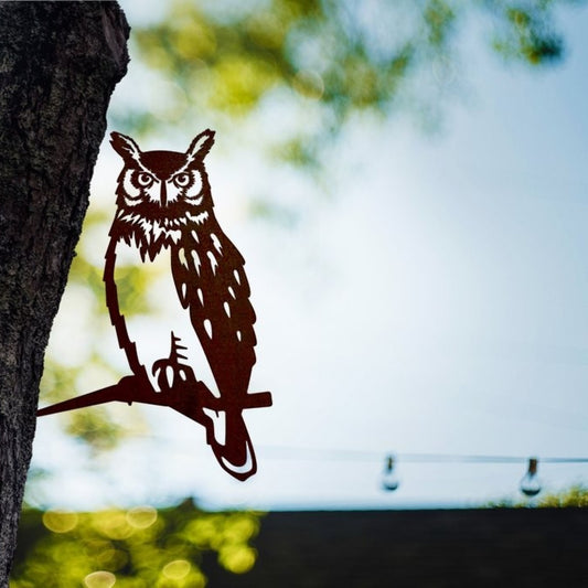 MetalBird - Great Horned Owl - Mellow Monkey