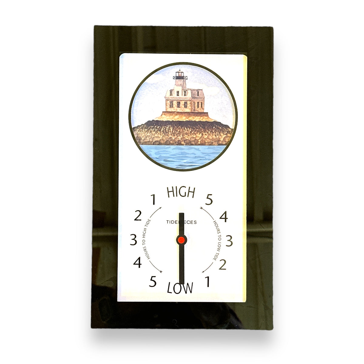 Tidepieces Penfield Reef Light Fairfield Connecticut Tide Clock Bl