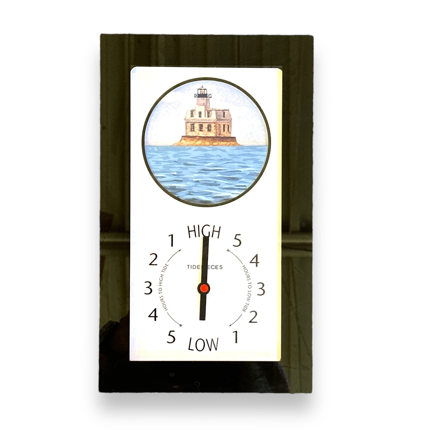 Tidepieces Penfield Reef Light Fairfield Connecticut Tide Clock Bl