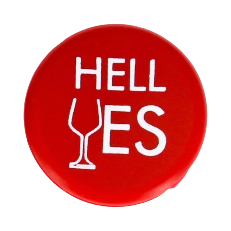 Hell Yes - Capabunga Wine Bottle Top Seal - Mellow Monkey