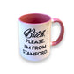 Bitch, Please. I'm From Stamford - Ceramic Coffee Tea Mug 11-oz - Mellow Monkey