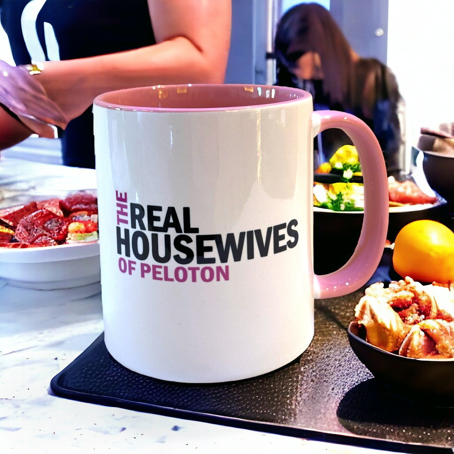 The Real Housewives Of Peloton - Ceramic Coffee Tea Mug 11-oz - Mellow Monkey