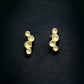 Ripple Pod Post Earring - Gold Vermeil - Mellow Monkey