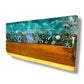 Blue Shells Resin and Wood Charcuterie Tray - 23-1/2-in - Mellow Monkey