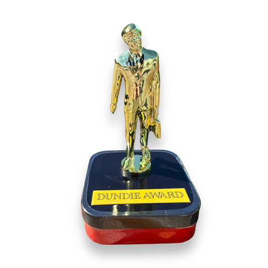 The Office Dundie Award - Cherry Flavored Candy With Trophy