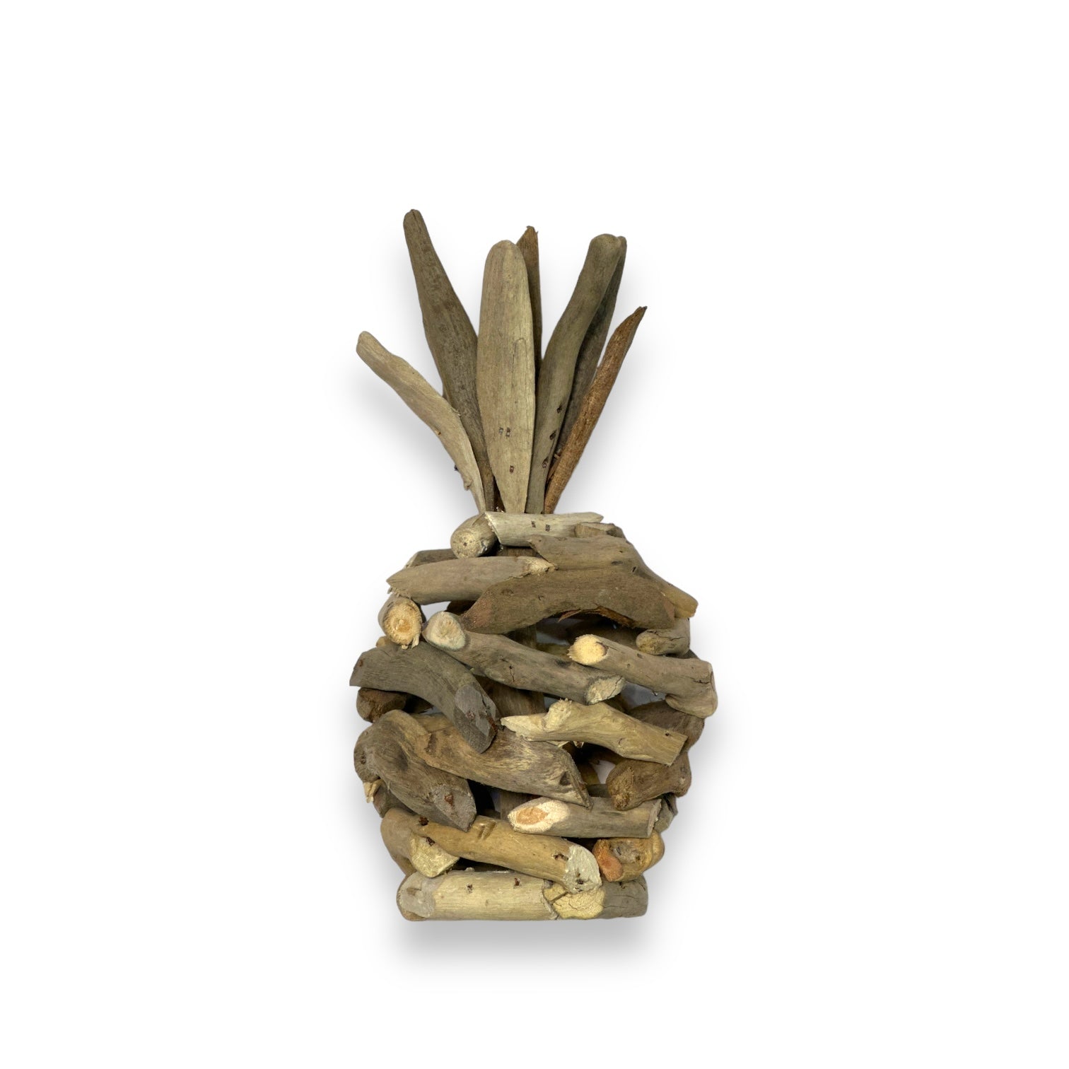 Driftwood Pineapple Figure - 7-1/2-in - Mellow Monkey